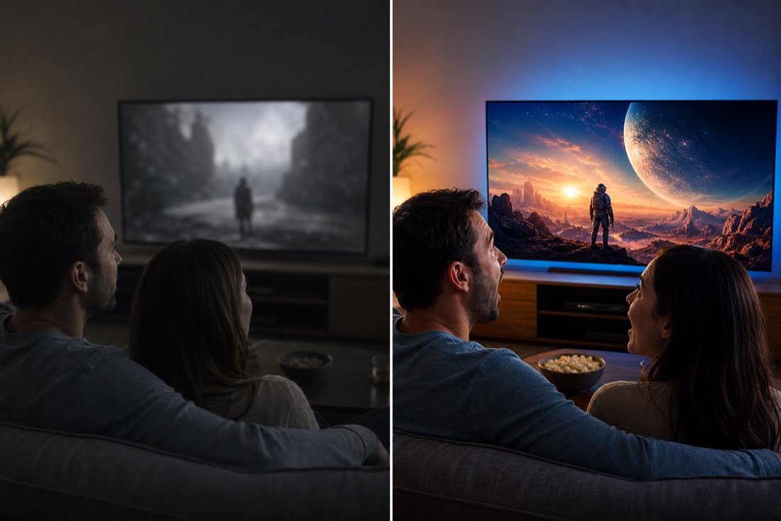 Comparativa televisor LED vs OLED